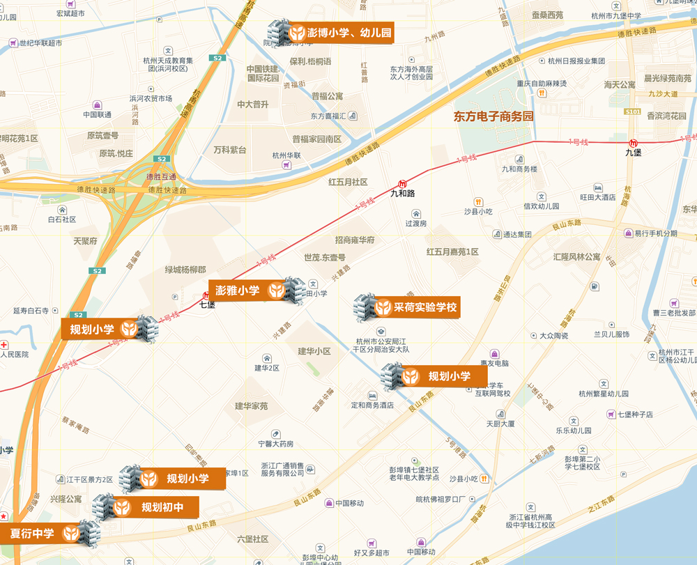 【这个板块潜力在哪?】艮北新城配套大全